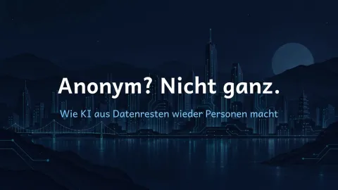  erklärt: Anonym? Nicht ganz.