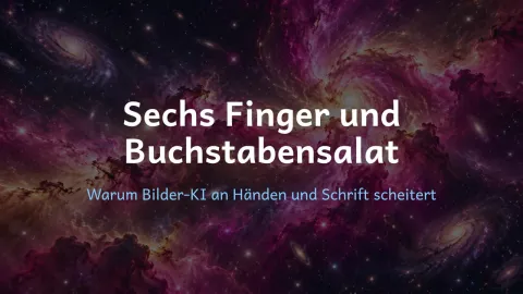  erklärt: Sechs Finger und Buchstabensalat?