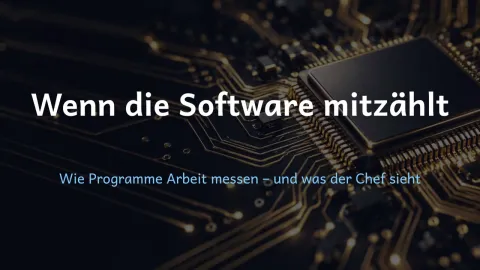  erklärt: Wenn die Software mitzählt?