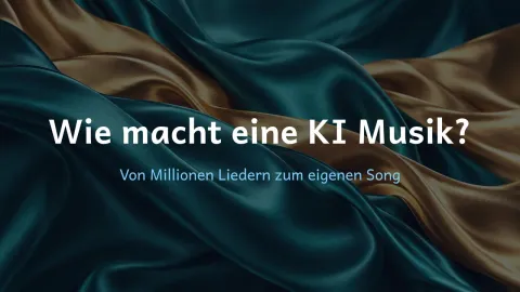  erklärt: Wie macht eine KI Musik?